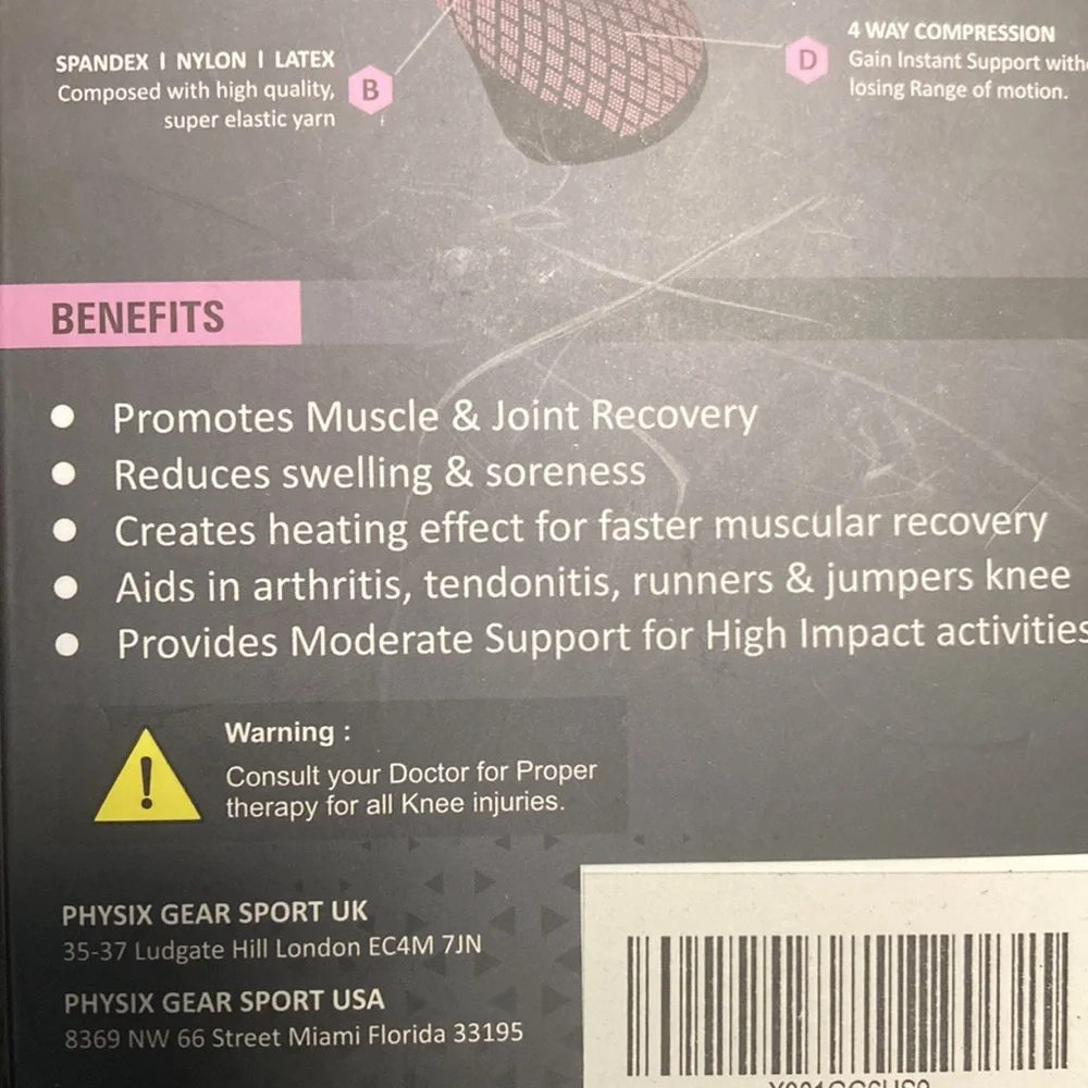 Knee Compression Sleeve - Picture 8 of 9